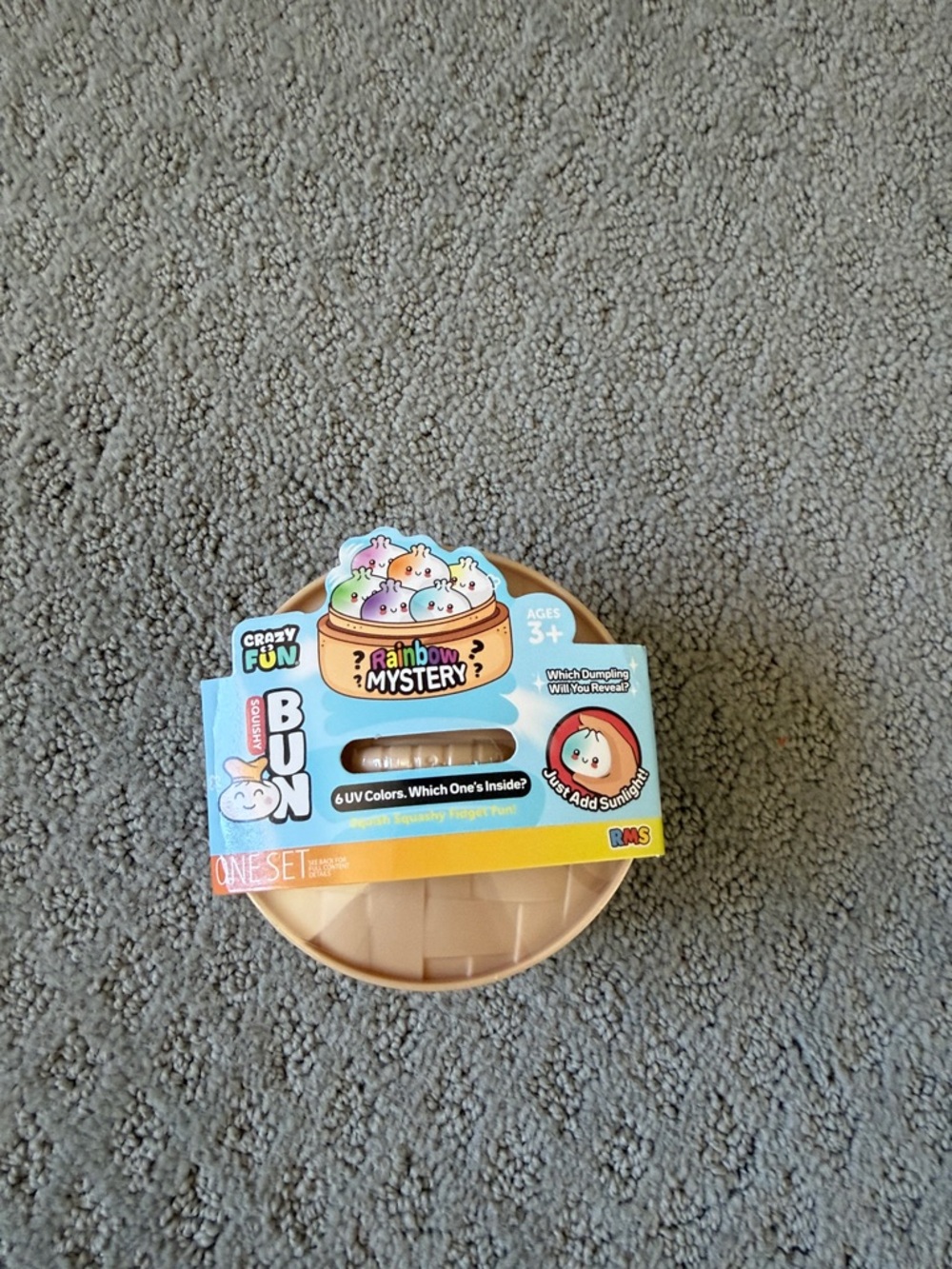 Rainbow Mystery Bun Surprise Toy - Tan -
